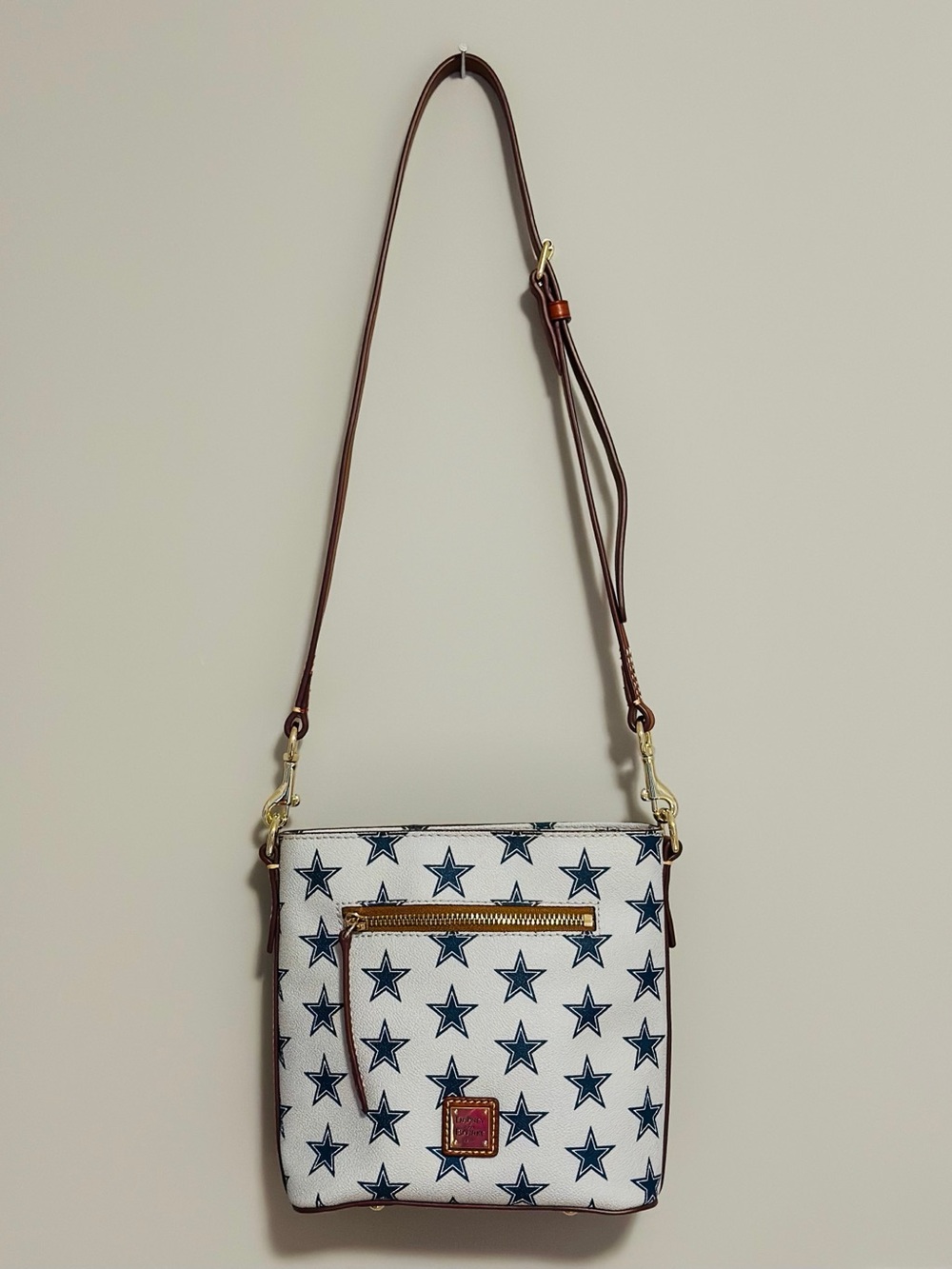 DOONEY & BOURKE leather NFL DALLAS COWBOYS small crossbody